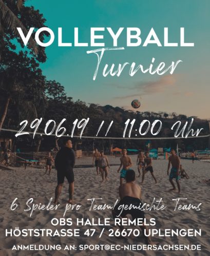 Volleyballturnier und Jugendgottesdienst